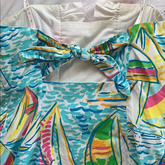 Lillie Pulitzer Franco Dress- You Gotta Regatta - Picture 4 of 6